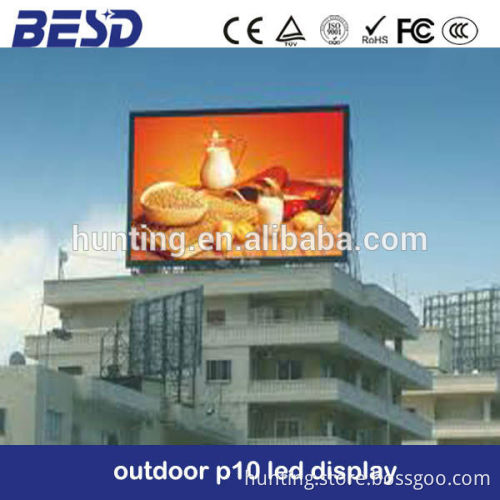 hot photo xxxx vide outdoor fullcolor led display p10 scree